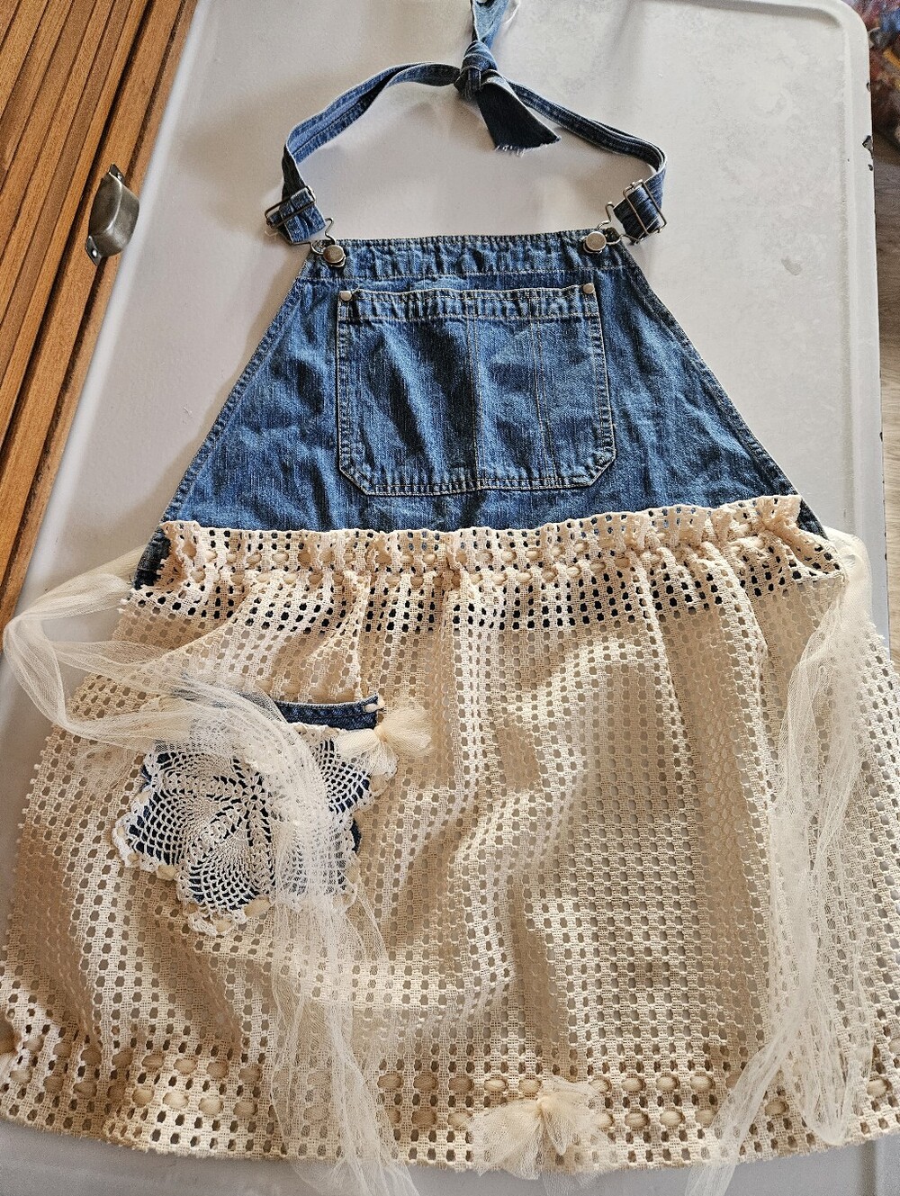 Women's Fancy Jean Apron